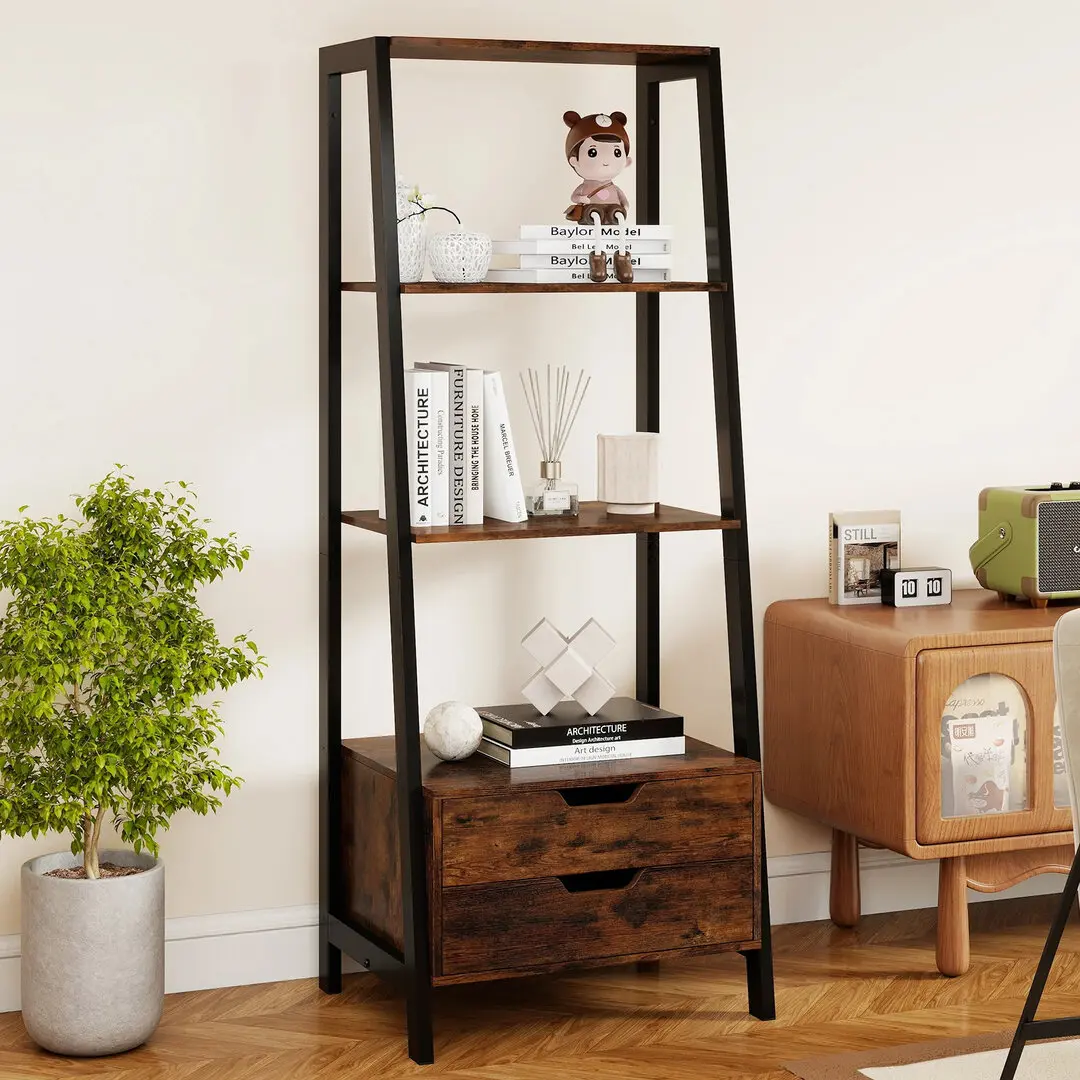Etajera Costway JV12654CF (Brown)
