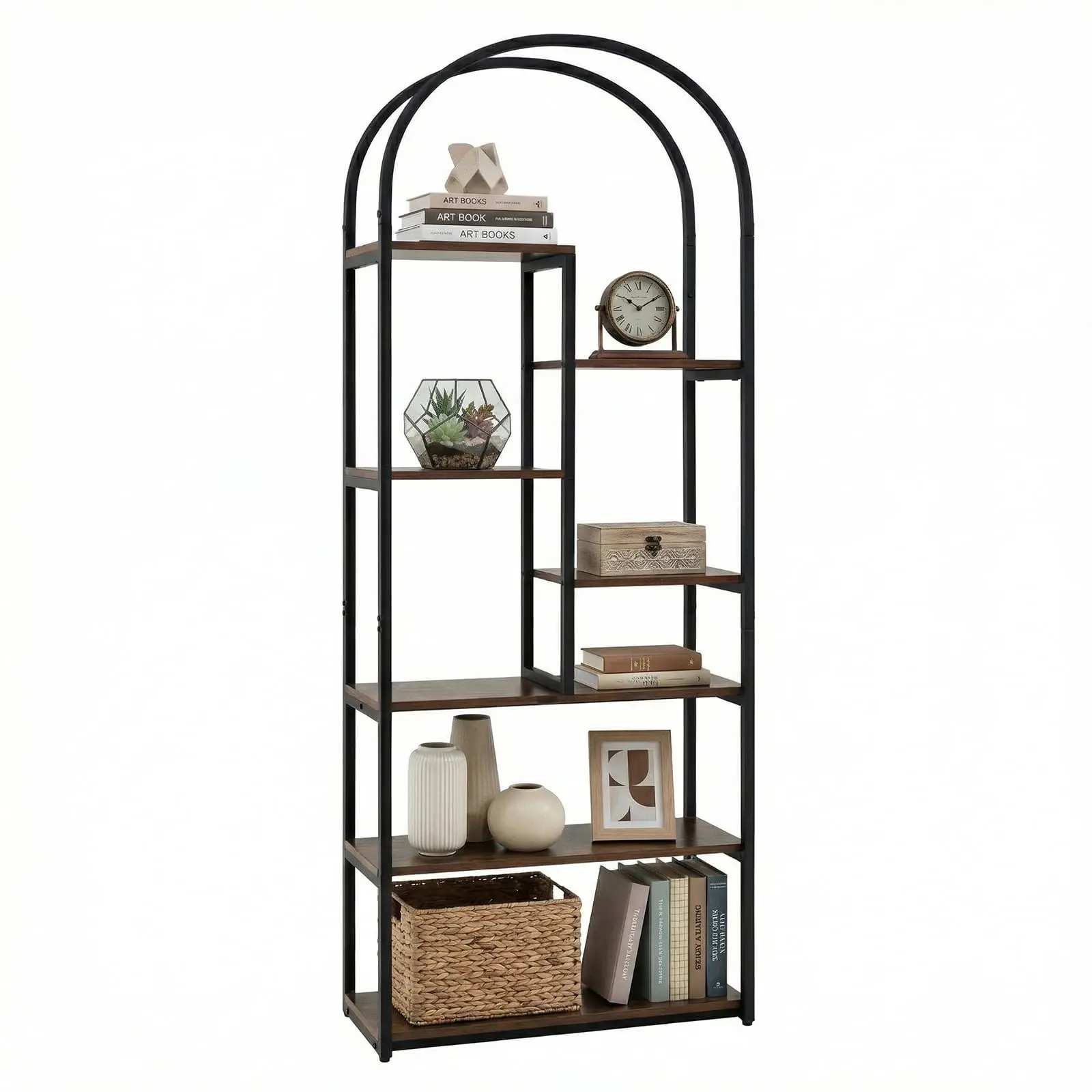 Etajera Costway JV12740CF (Brown) - 2