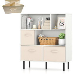 Стеллаж Costway JV12969WH (White) Thumb