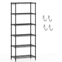 Etajera Costway JV12974DK (Black) Thumb