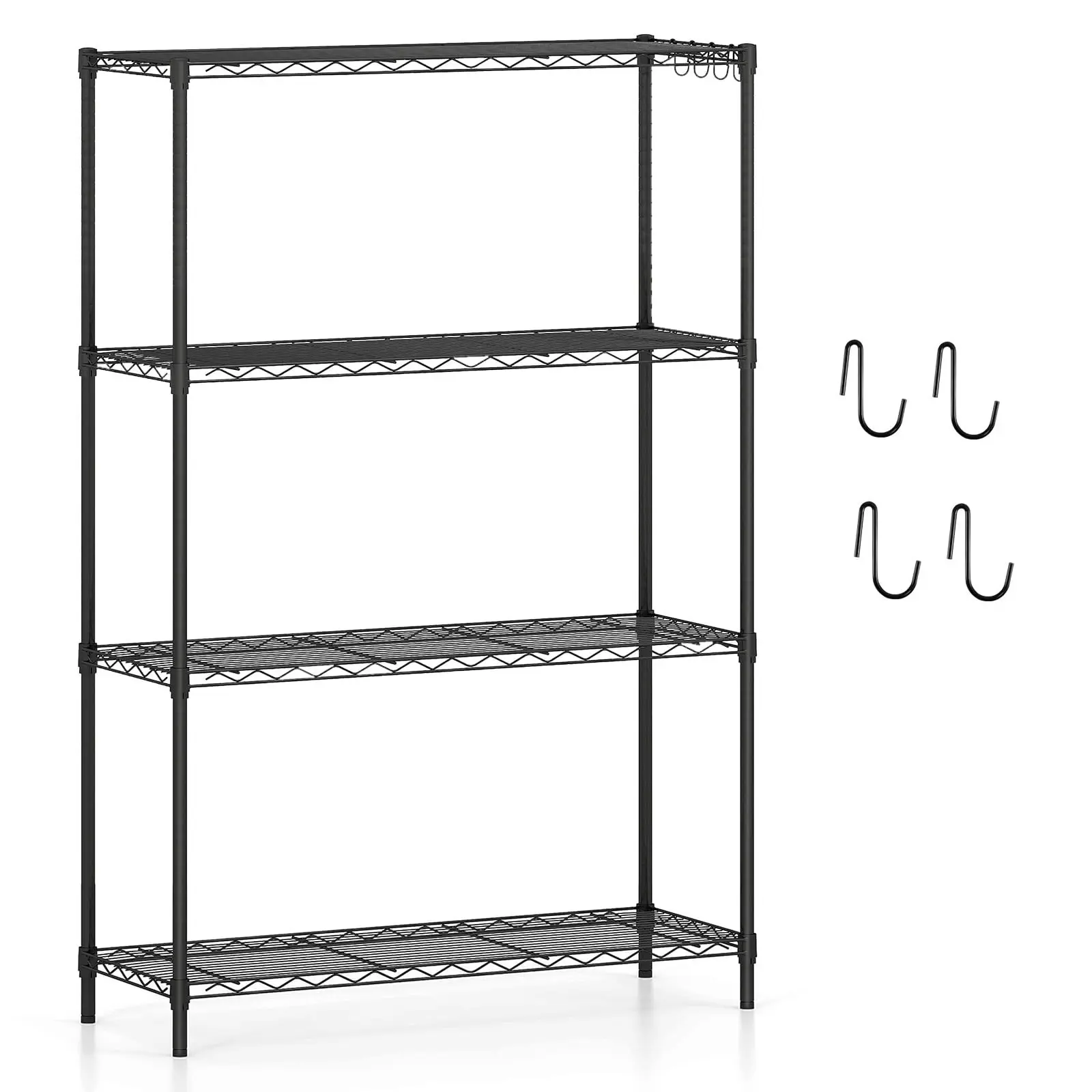 Etajera Costway JV12976DK (Black) - 2