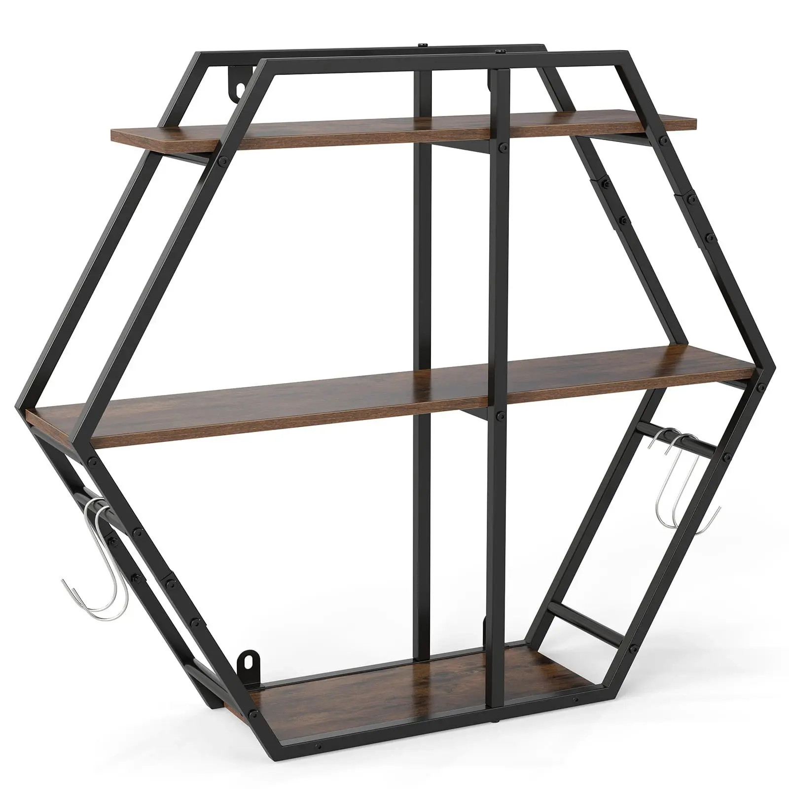 Etajera Costway JV13941CF (Brown) - 2