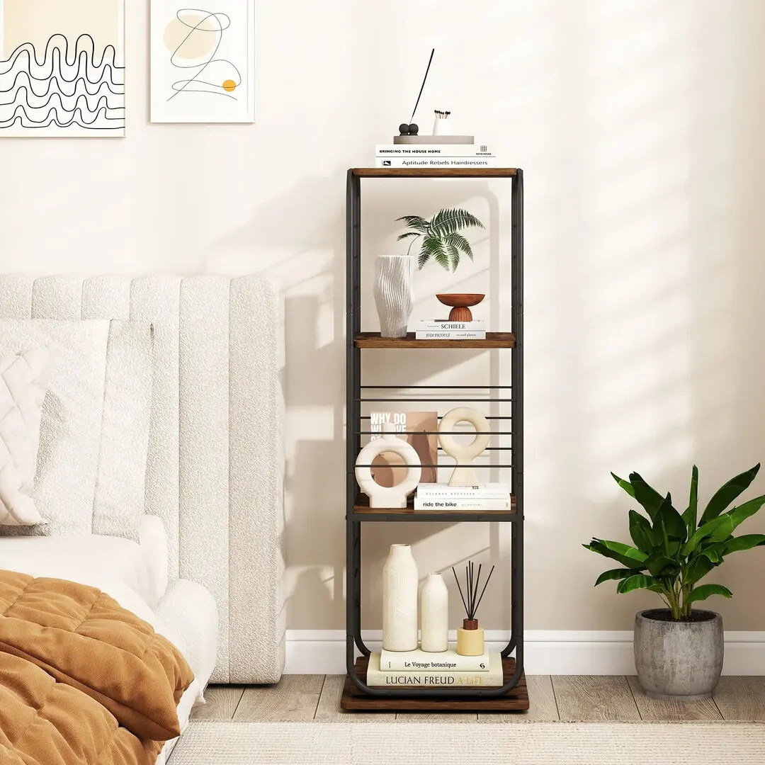 Etajera Costway JV13942CF (Brown)