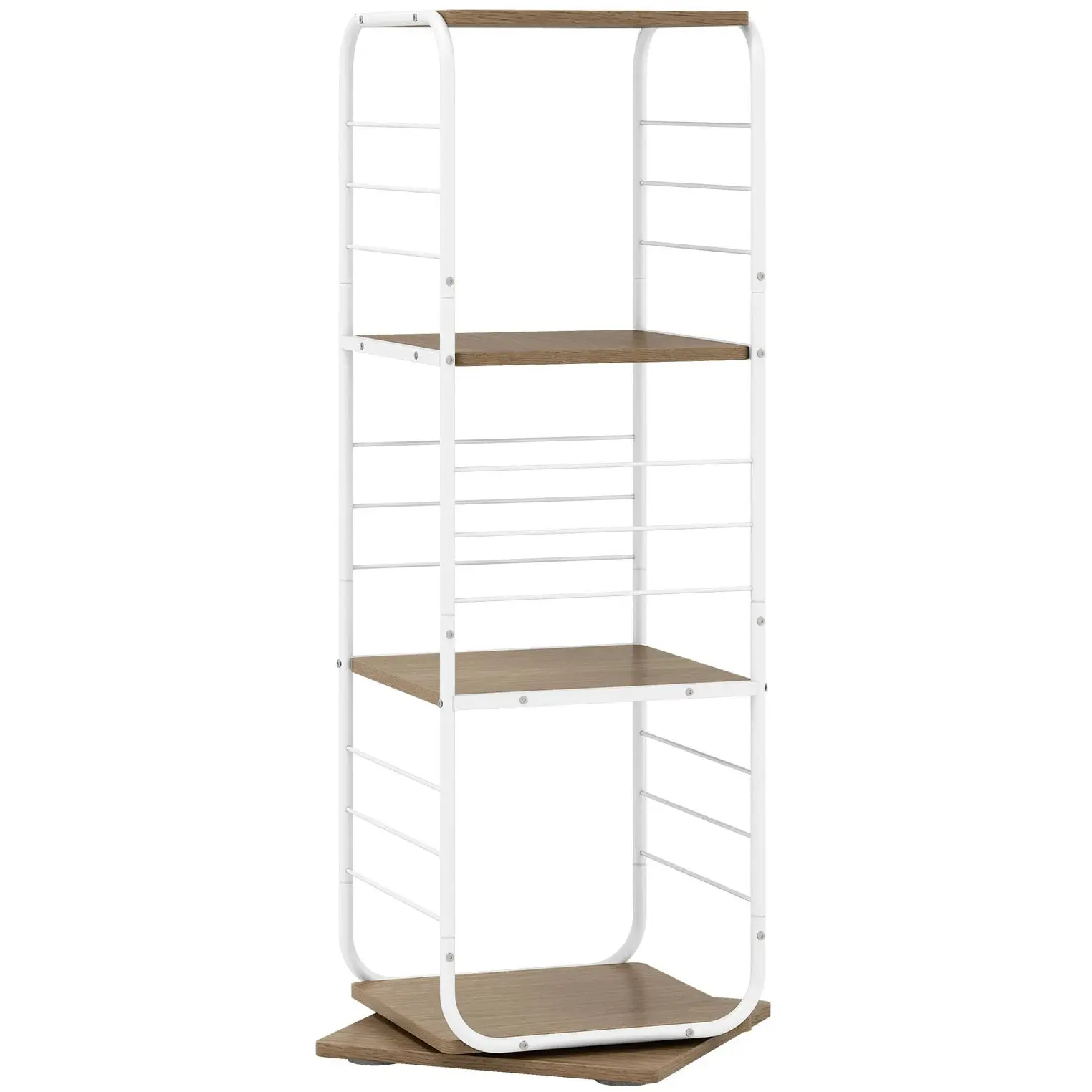 Etajera Costway JV13942NA (Natural/White) - 2