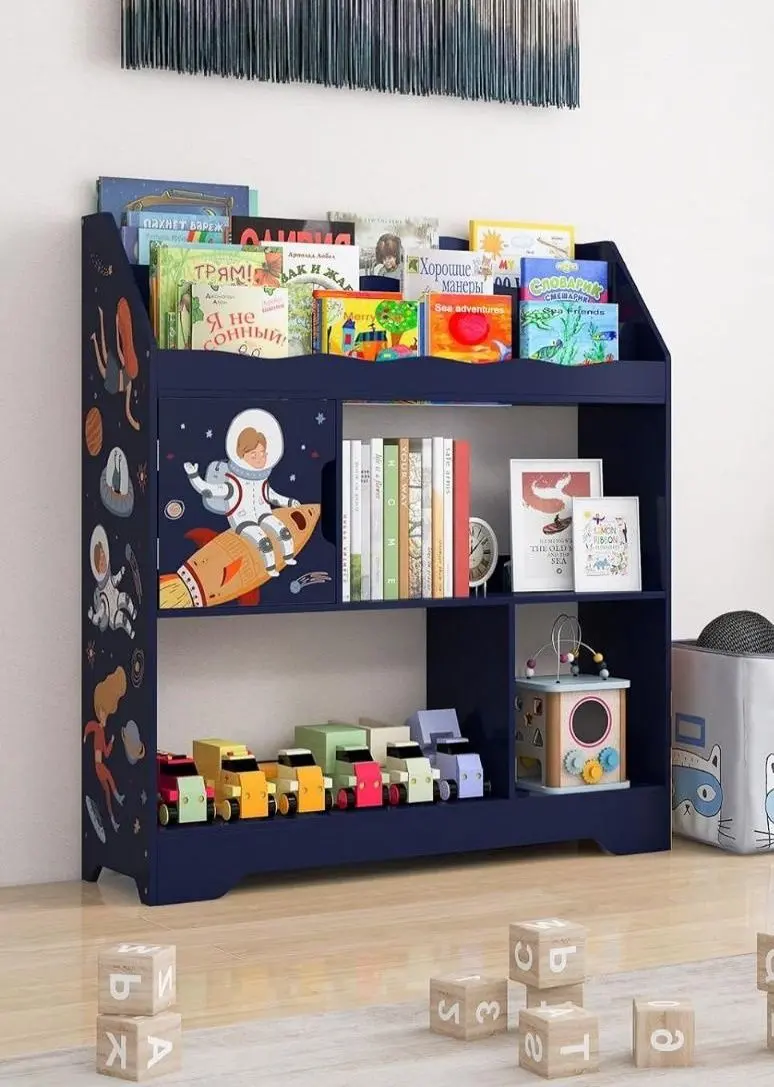 Etajera Costway JZ10089BL (Blue)