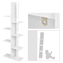 Etajera Costway JZ10176WH (White) Thumb
