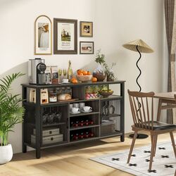 Etajera pentru sticle Costway HV10478GR (Grey)