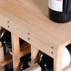 Suport pentru sticle Costway JV10938 (Natural) Thumb