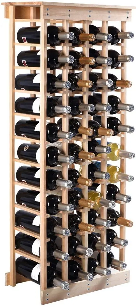 Suport pentru sticle Costway JV10938 (Natural) - 4