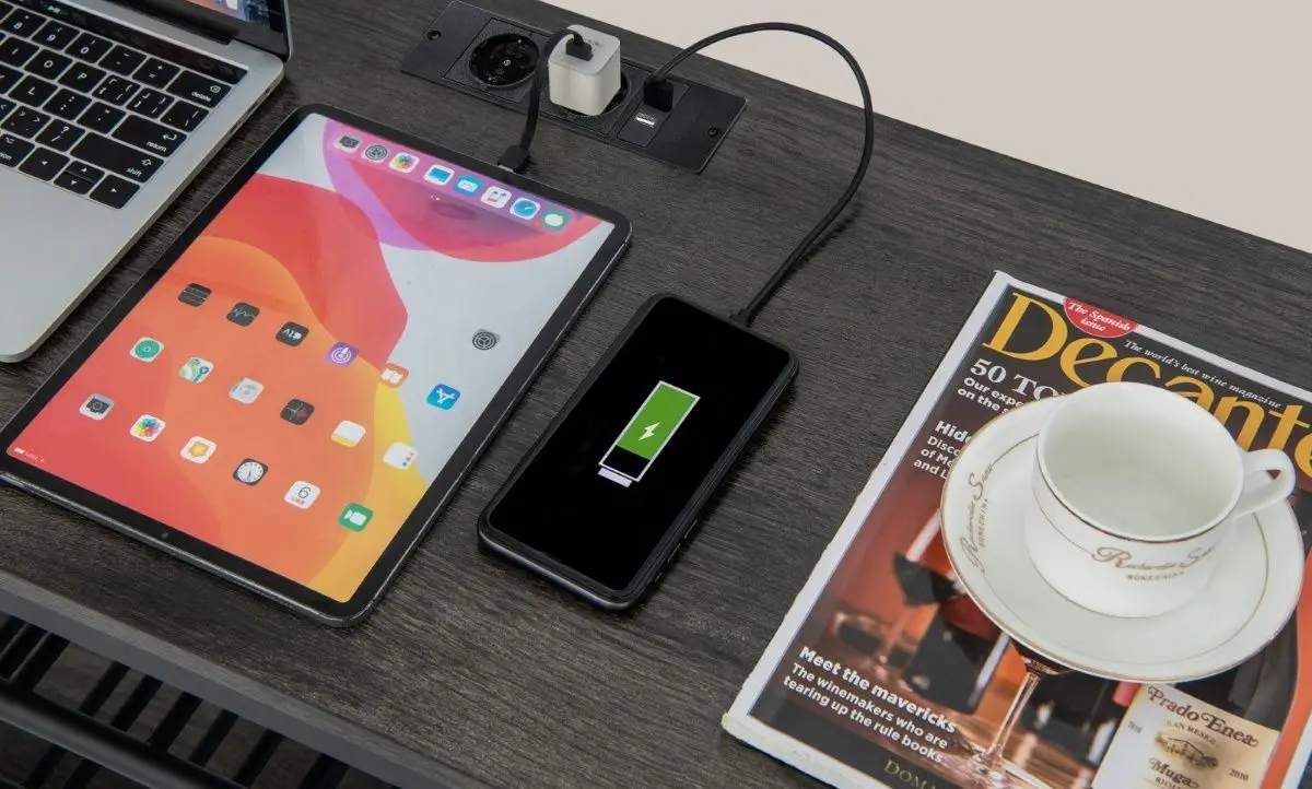 Стеллаж для бутылок Costway JV11141DE-GR (Dark Grey/Black)