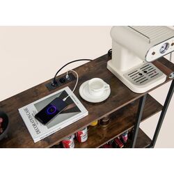 Стеллаж для бутылок Costway JV11142DE-GR (Dark Grey/Black) Thumb