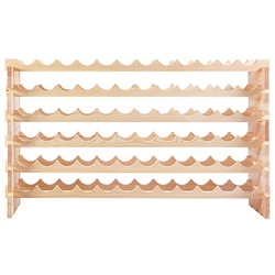 Etajera modulara pentru sticle Costway JV11734NA (Natural) Thumb