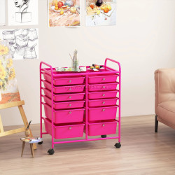 Стеллаж-органайзер Costway HW56500HP (Pink)