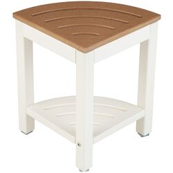 Табурет-стеллаж Costway BA7860CF (Brown/White)