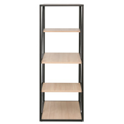 Стеллаж DP Agis (Black/Wood) Thumb