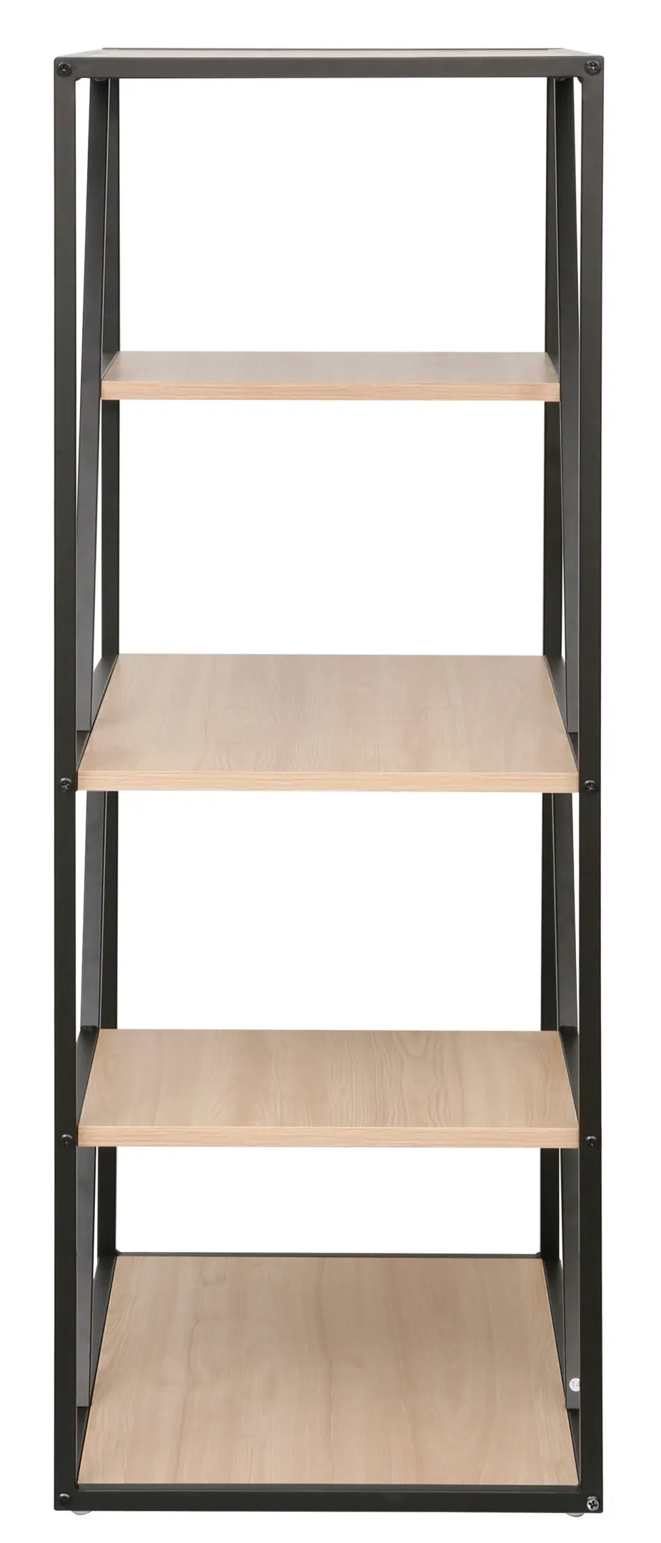 Стеллаж DP Agis (Black/Wood) - 4