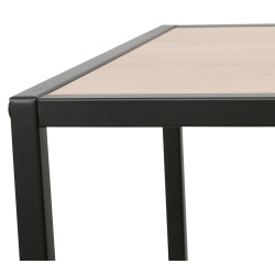 Стеллаж DP Agis (Black/Wood) Thumb