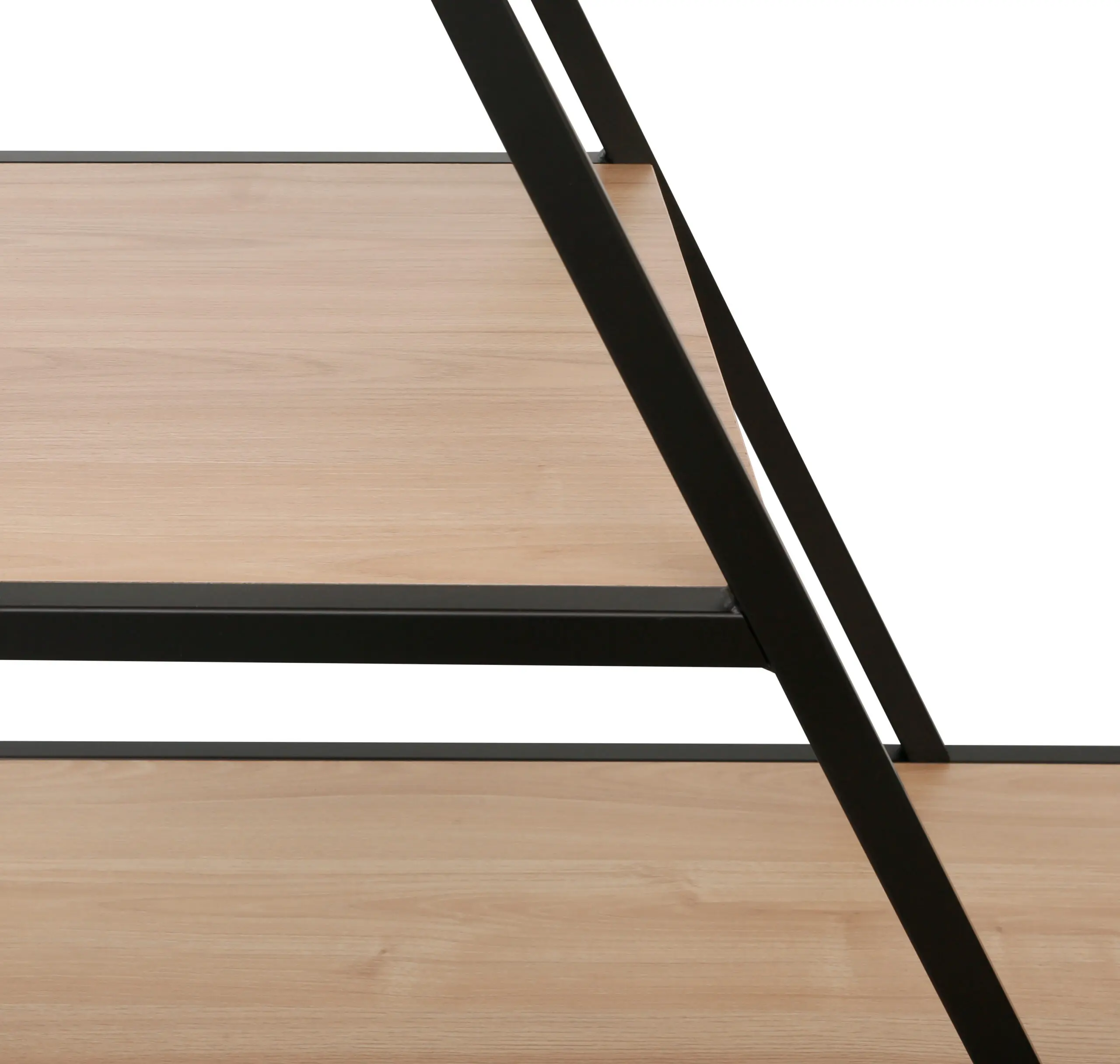 Стеллаж DP Agis (Black/Wood) - 7