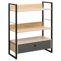 Стеллаж DP Alto (Dark Grey/Oak) Thumb