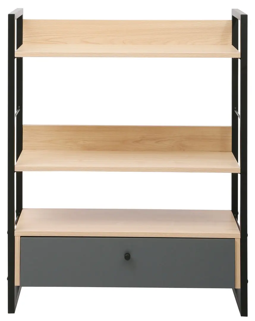 Стеллаж DP Alto (Dark Grey/Oak) - 3