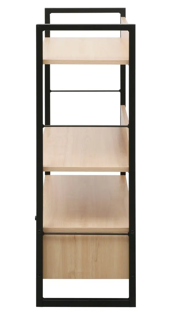 Стеллаж DP Alto (Dark Grey/Oak) - 4