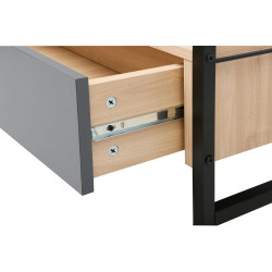 Стеллаж DP Alto (Dark Grey/Oak) Thumb