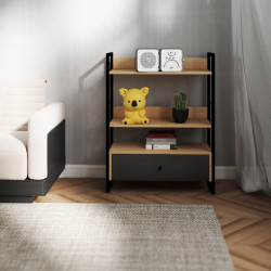 Стеллаж DP Alto (Dark Grey/Oak) Thumb