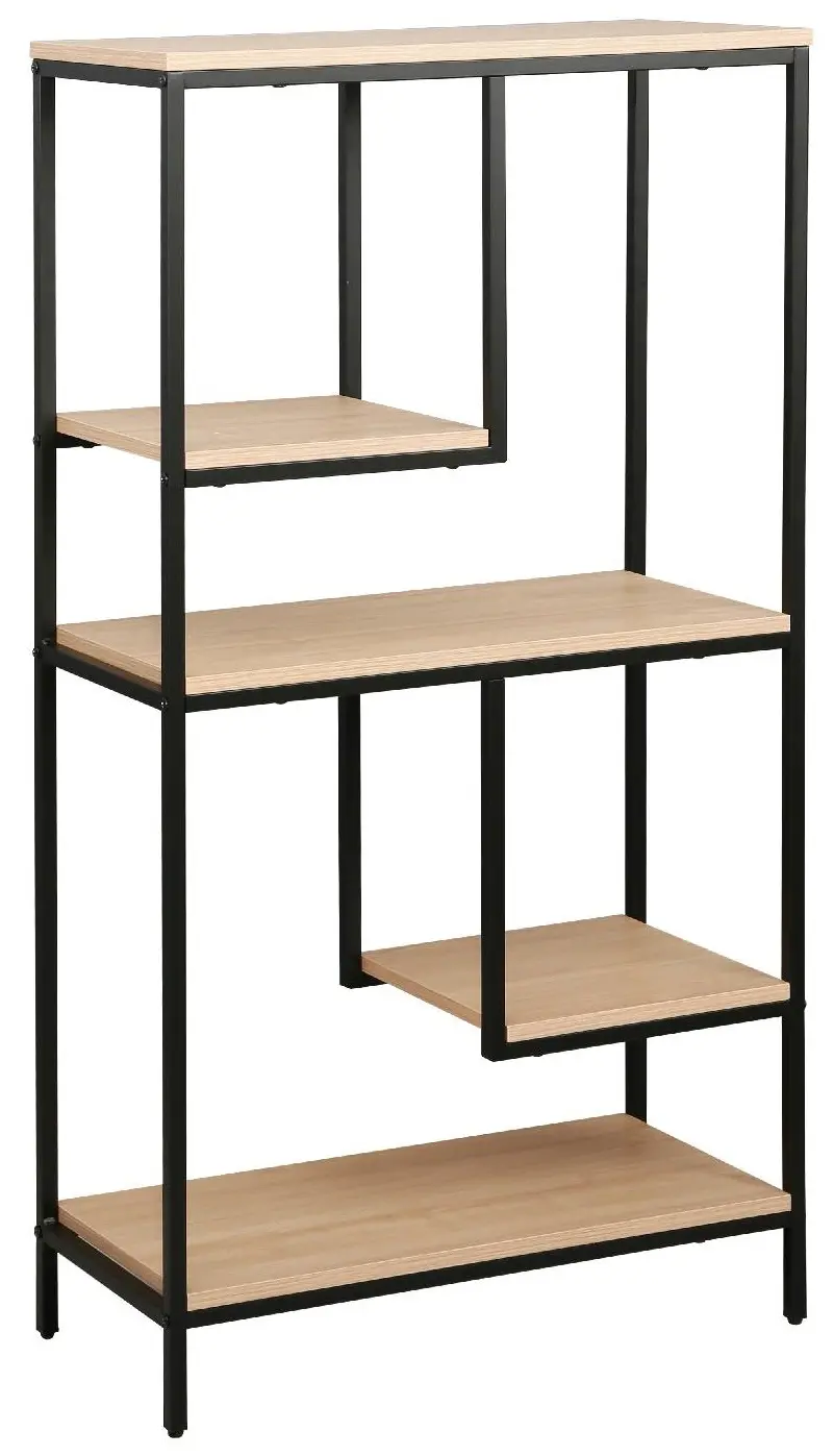 Стеллаж DP Aries (Black/Wood) - 2