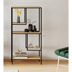 Стеллаж DP Aries (Black/Wood)