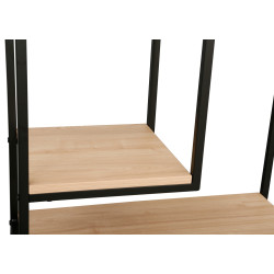 Стеллаж DP Aries (Black/Wood) Thumb