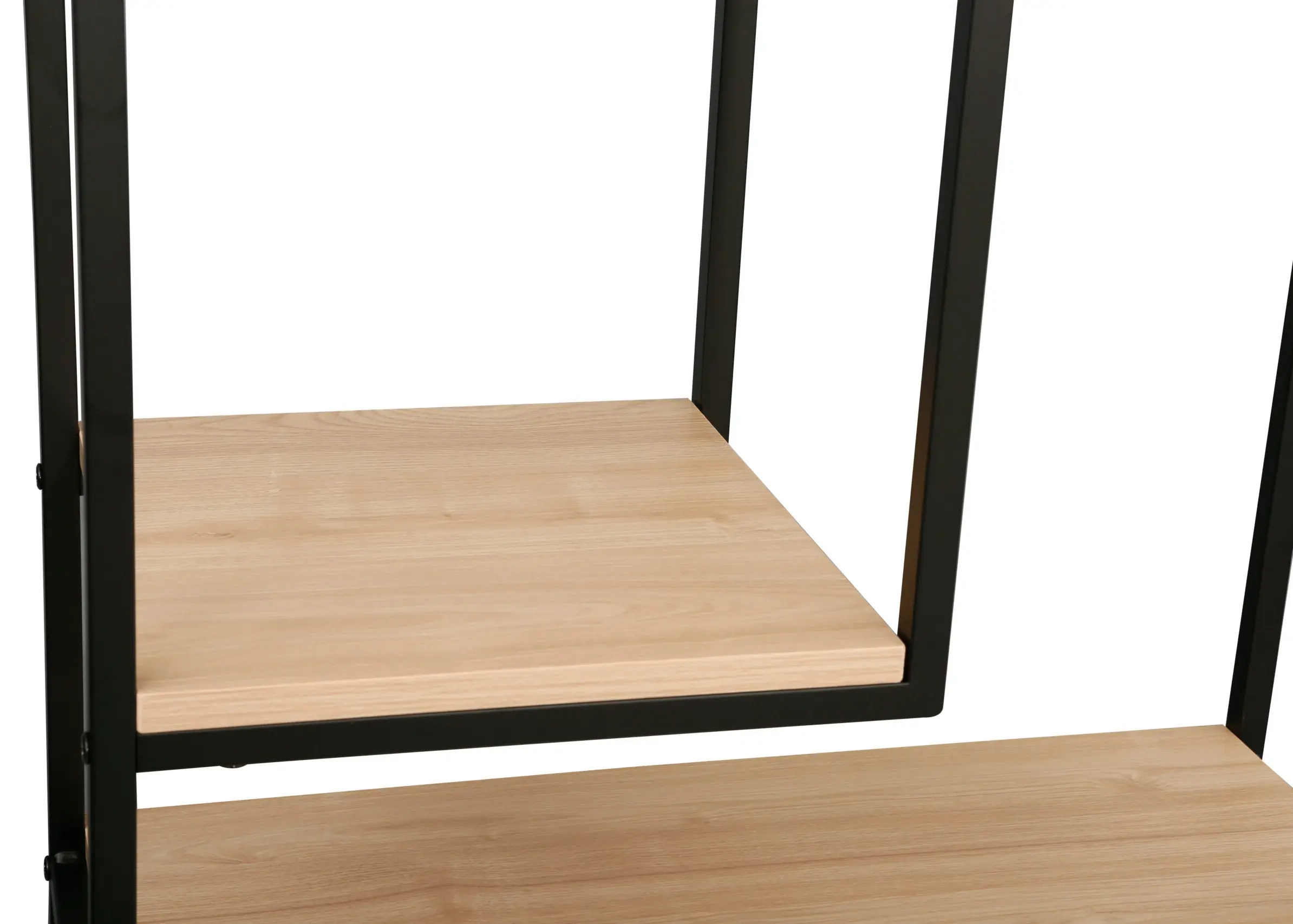 Стеллаж DP Aries (Black/Wood) - 4