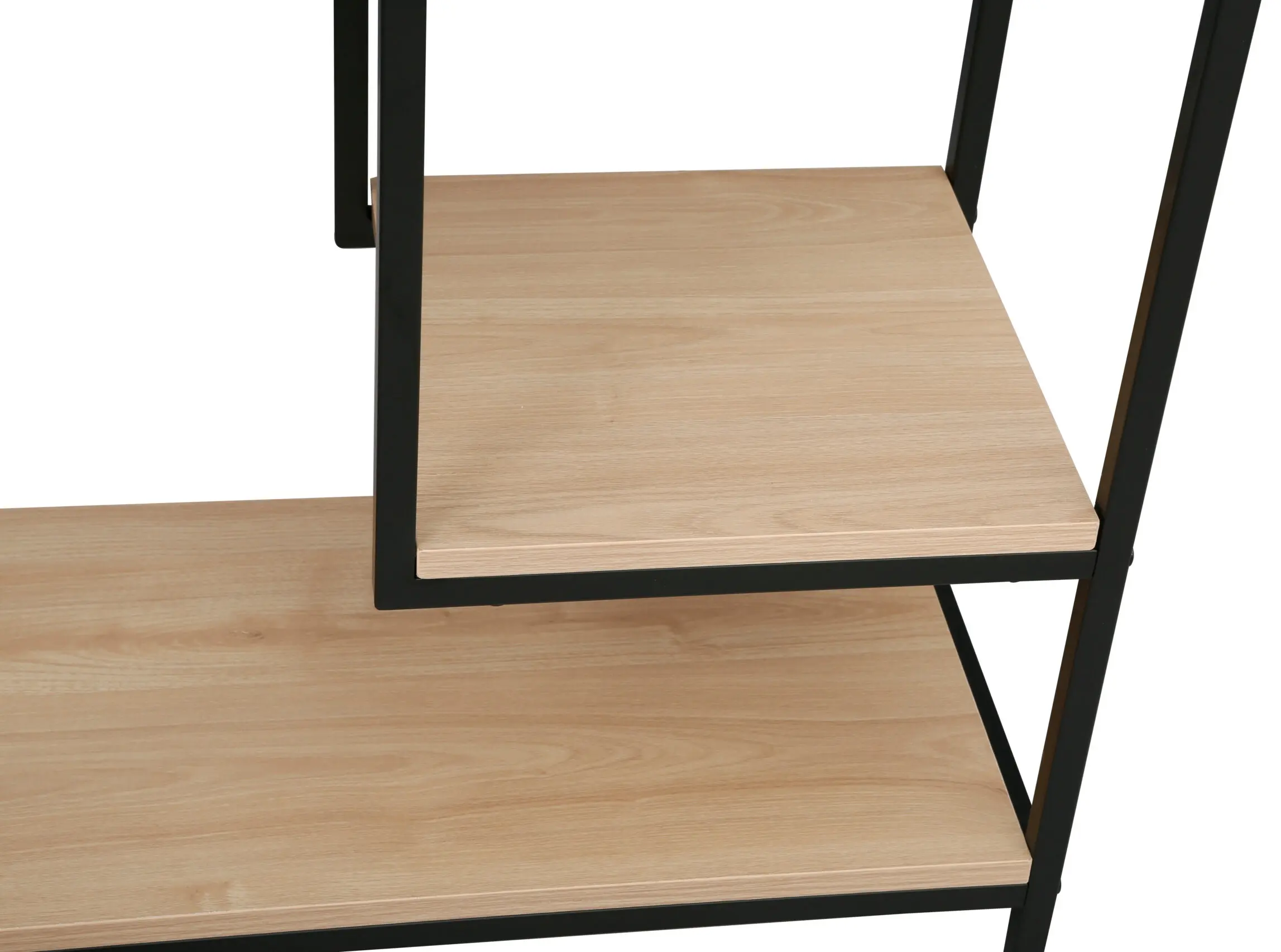 Стеллаж DP Aries (Black/Wood) - 5