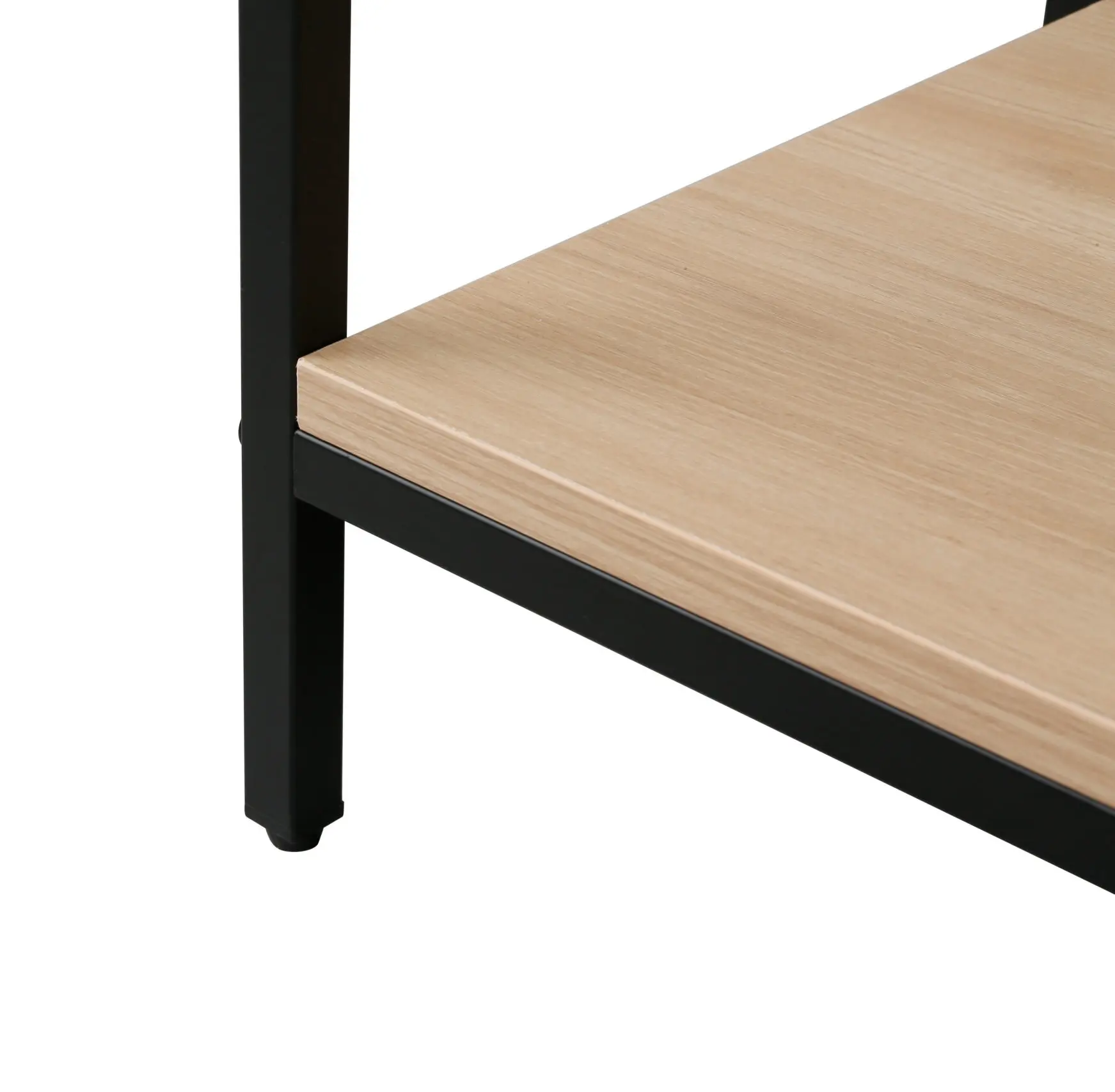 Стеллаж DP Aries (Black/Wood) - 6
