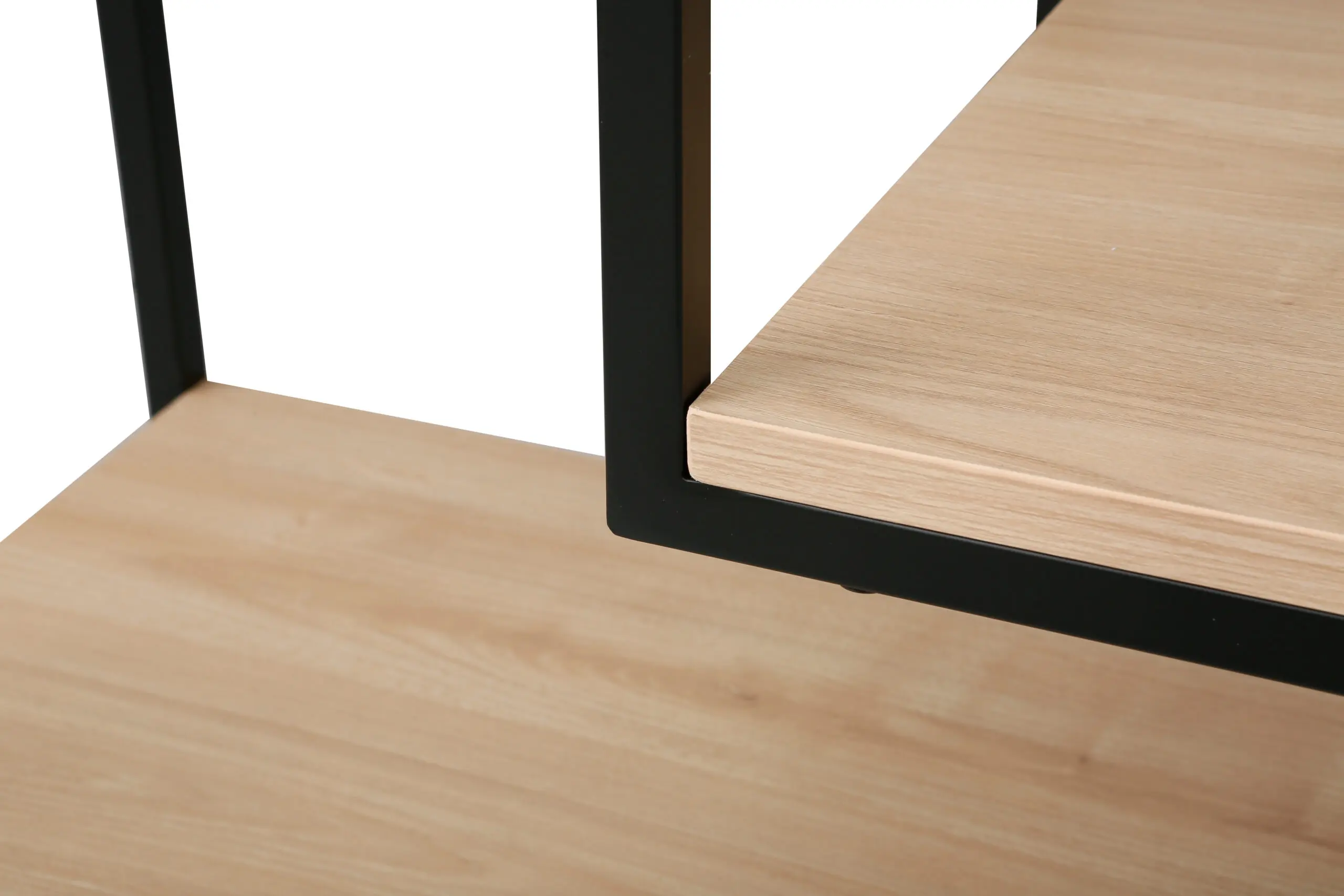 Стеллаж DP Aries (Black/Wood) - 7