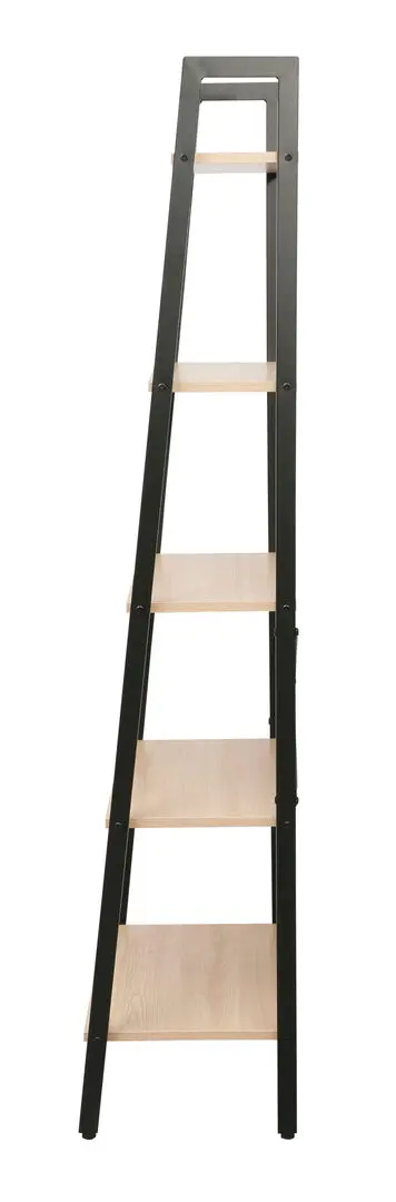 Стеллаж DP Azalia 64x34x164 (Oak/Black) - 4