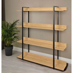 Стеллаж DP Capri (Wood/Black)