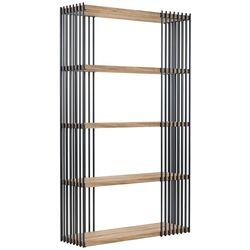 Etajera DP Castello (Sonoma Oak/Black) Thumb