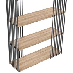 Etajera DP Castello (Sonoma Oak/Black) Thumb