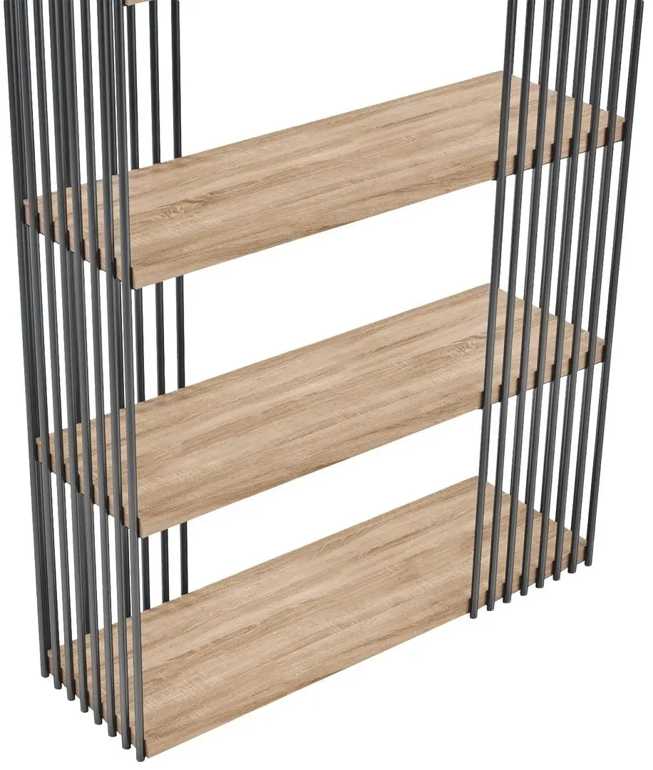 Etajera DP Castello (Sonoma Oak/Black)