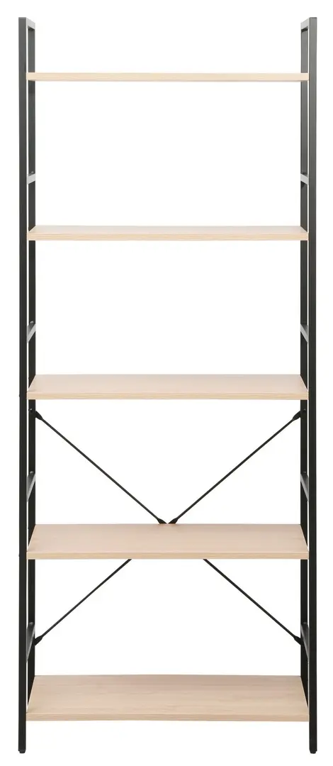 Стеллаж DP Columbus 63x30x158 (Black/Oak) - 2