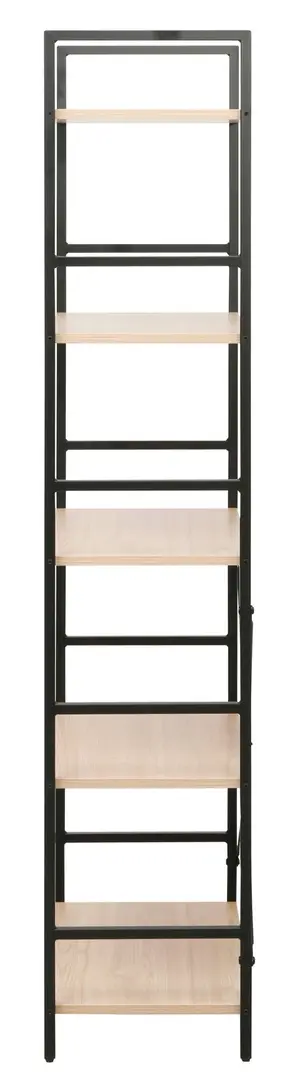 Стеллаж DP Columbus 63x30x158 (Black/Oak) - 3