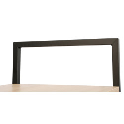 Стеллаж DP Columbus 63x30x158 (Black/Oak) Thumb