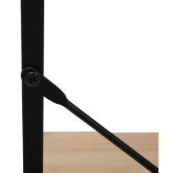 Стеллаж DP Columbus 63x30x158 (Black/Oak) Thumb