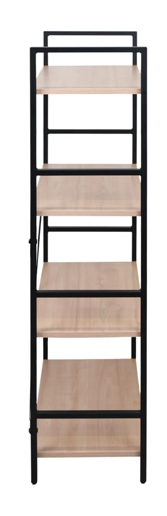 Стеллаж DP Columbus (Black/Wood) - 5