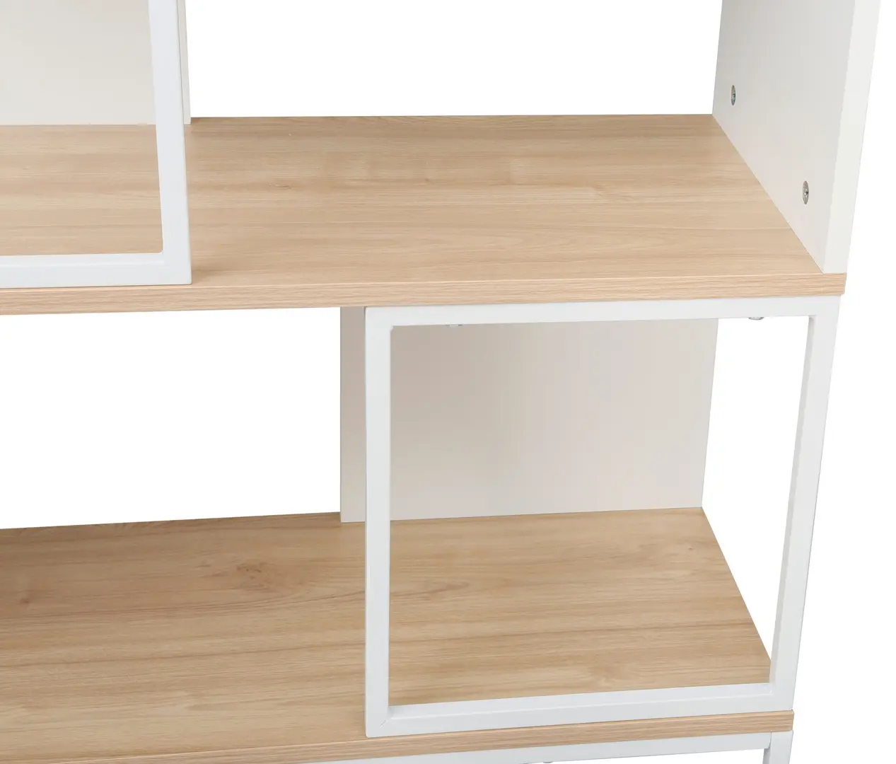 Стеллаж DP Loreto 70x30x113 (White/Oak) - 2