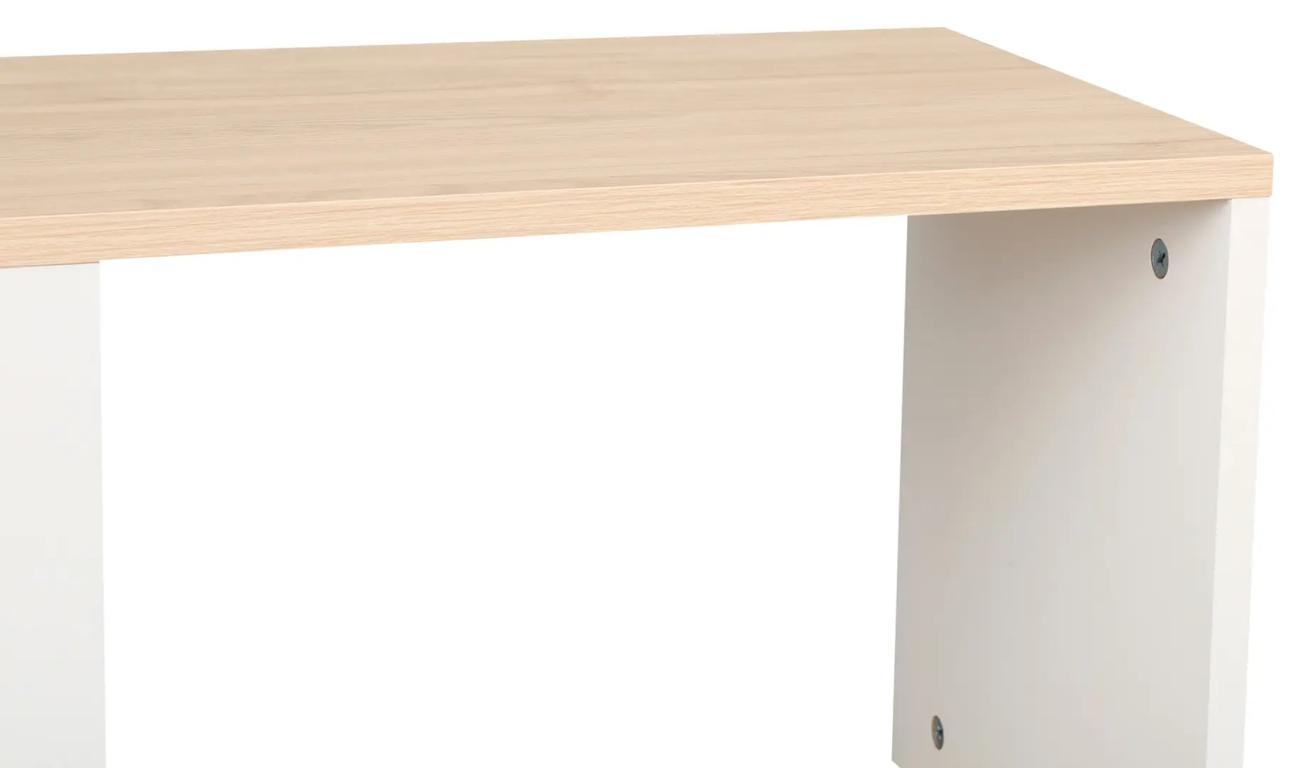 Стеллаж DP Loreto 70x30x113 (White/Oak) - 3