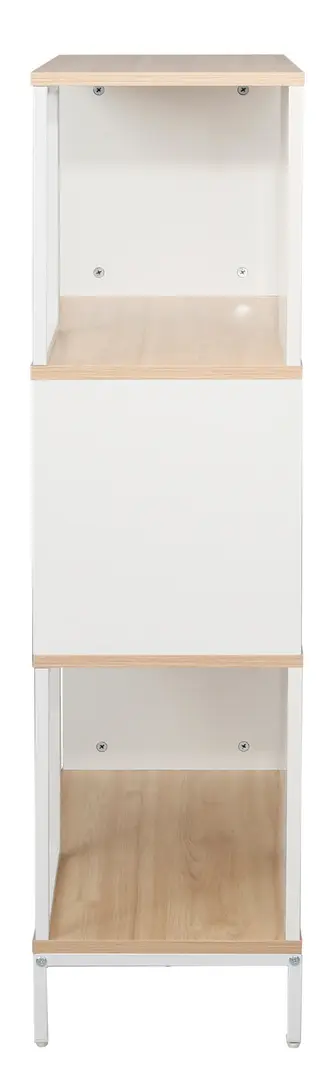 Стеллаж DP Loreto 70x30x113 (White/Oak) - 4