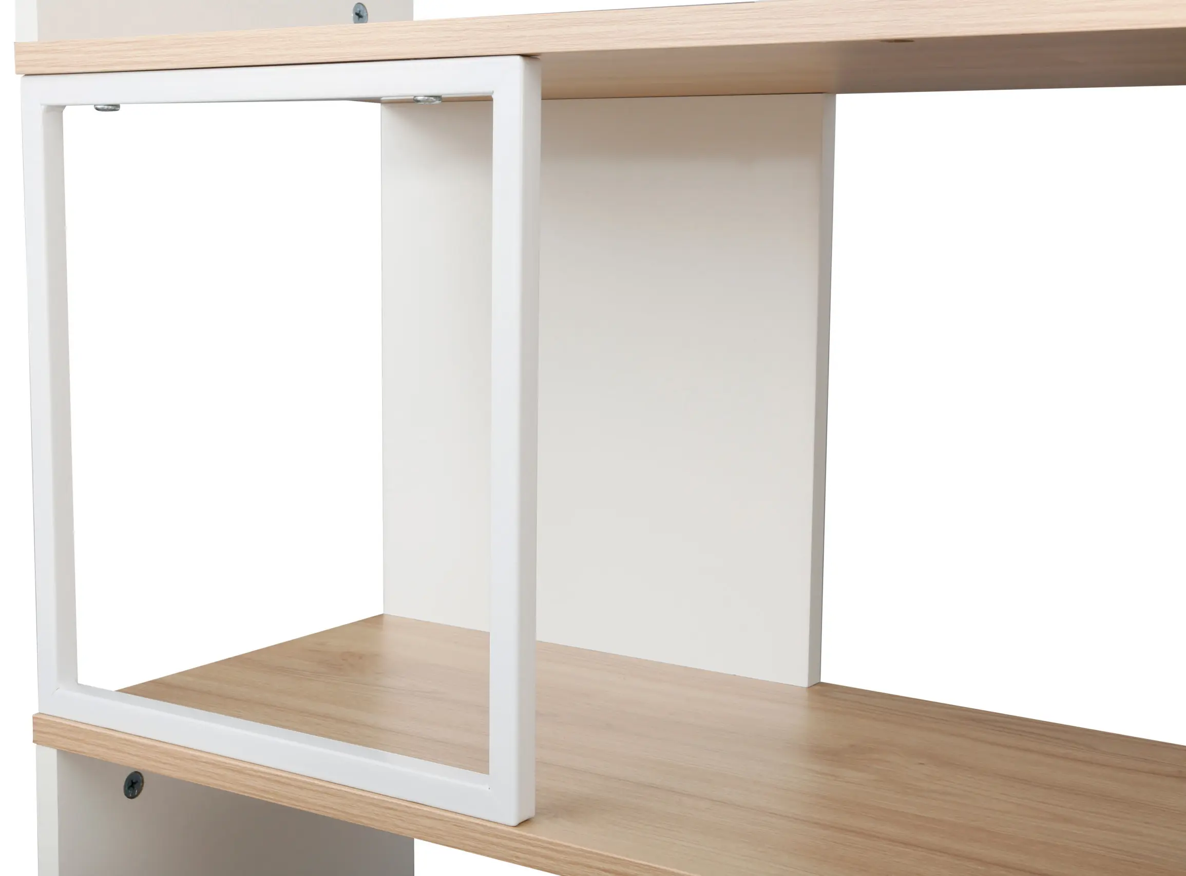 Стеллаж DP Loreto (White/Wood) - 3