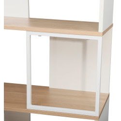 Стеллаж DP Loreto (White/Wood) Thumb