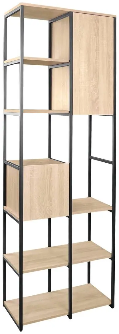 Etajera DP Rio 2 Plus (Sonoma Oak/Black)